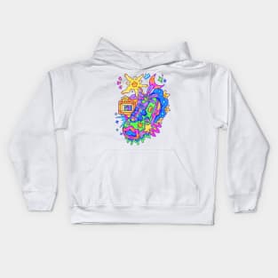 Sneaker Works - Something Blooms Kids Hoodie